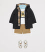 Burberry Kids Quilted EKD Coat (6-24 Months)