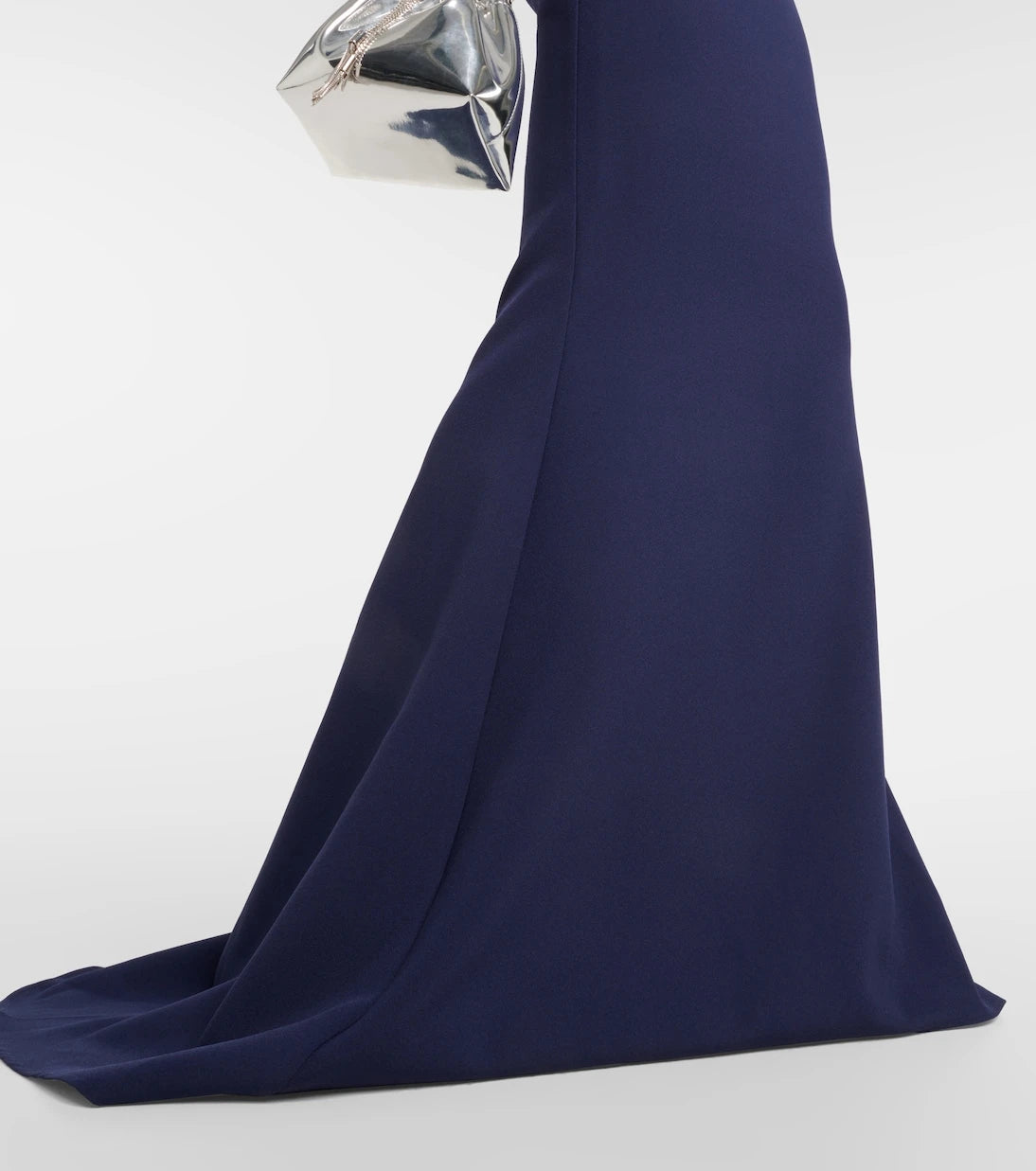 Safiyaa - Starlana feather-trimmed off-shoulder gown