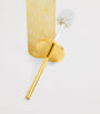 Crystal Amber Toilet Brush Holder