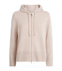 Cashmere Zip-Up Hoodie