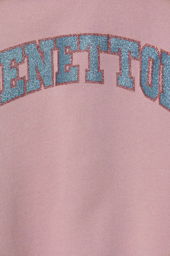 United Colors of Benetton Çocuk Pamuklu Sweatshirt