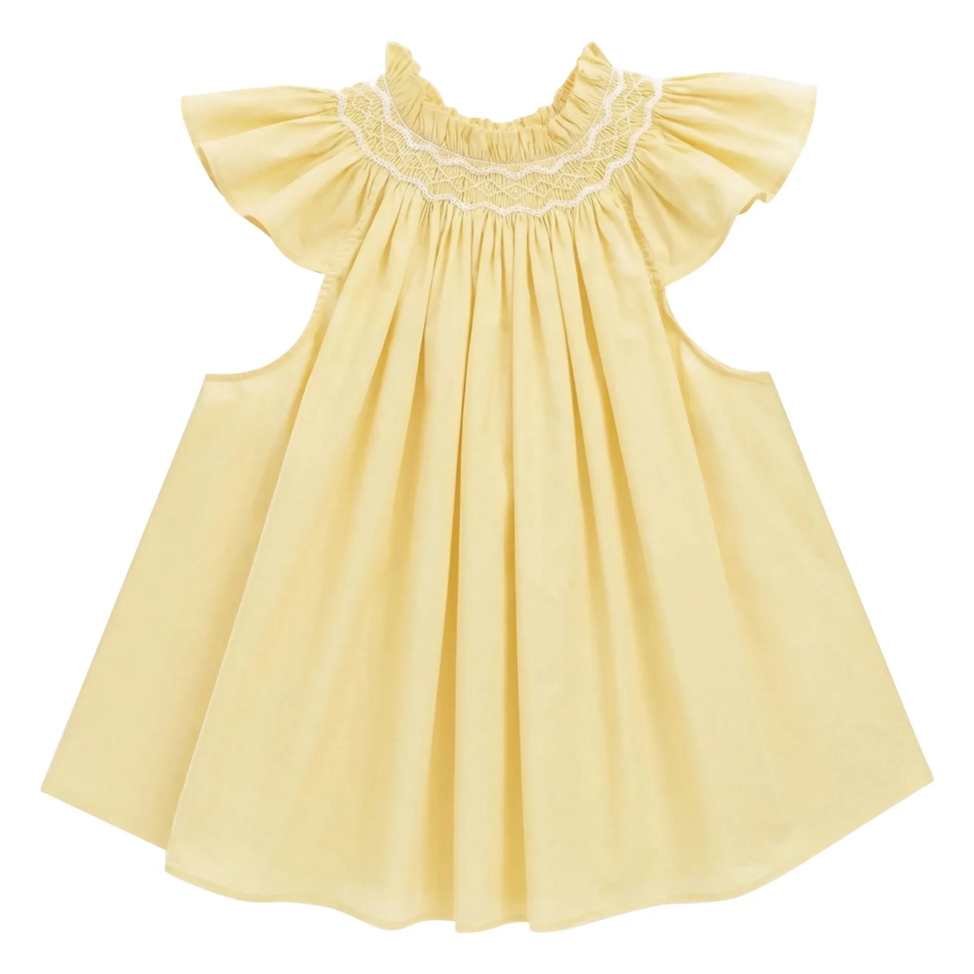 BELLEPIECE - Mykonos Cotton Poplin Top | Yellow