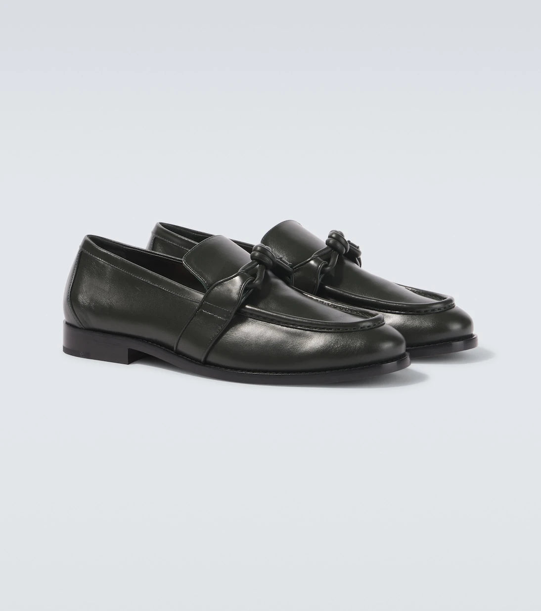 Bottega Veneta - Astaire leather loafers