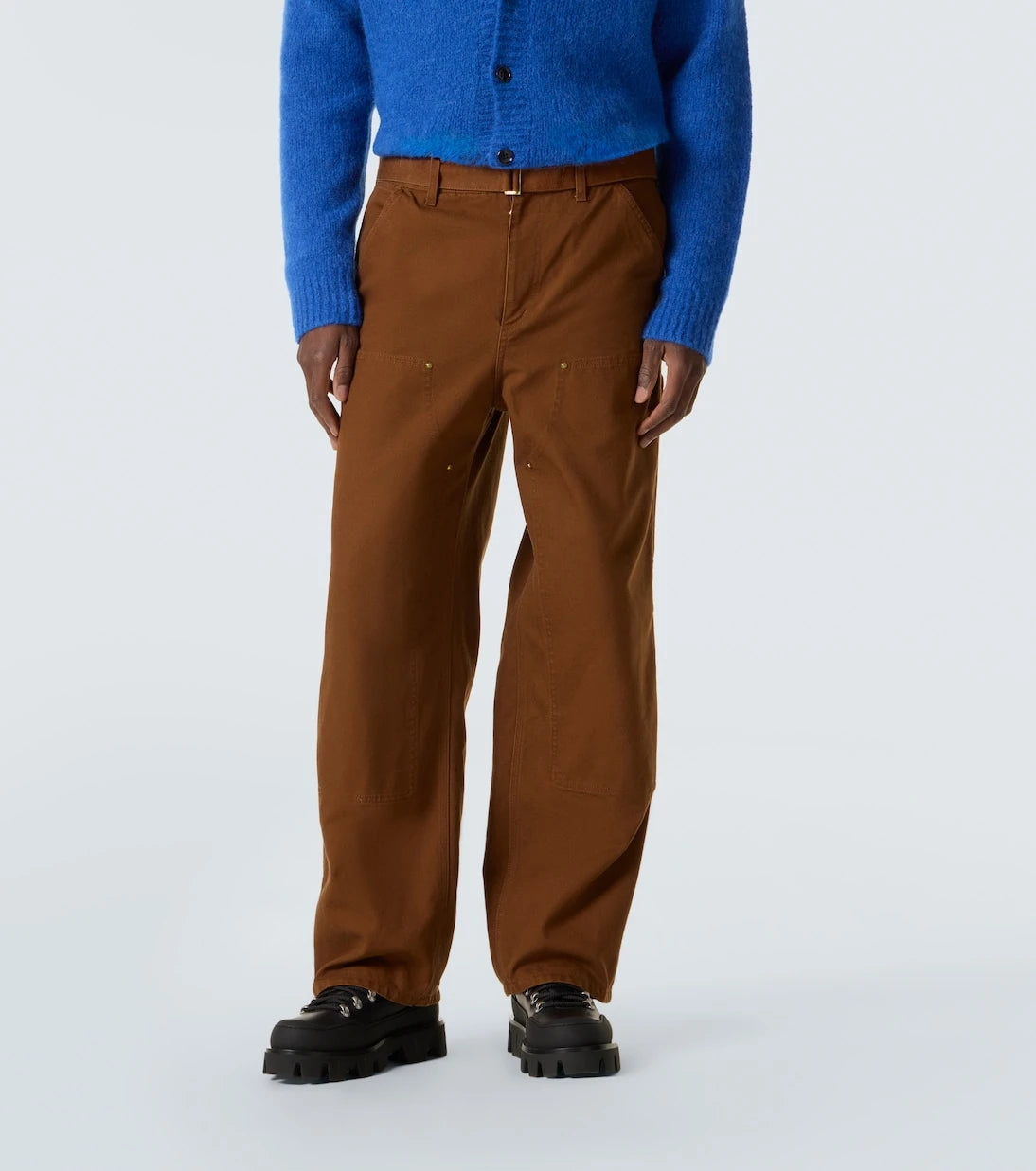 Sacai - بنطلون كارجو قطني بحزام من Carhartt WIP