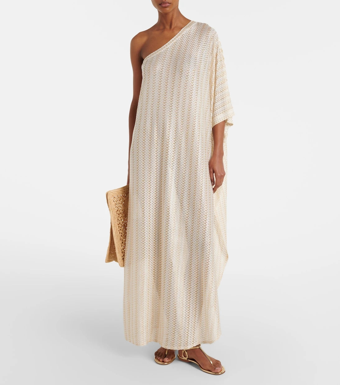 Melissa Odabash - Savannah lamé beach cover-up