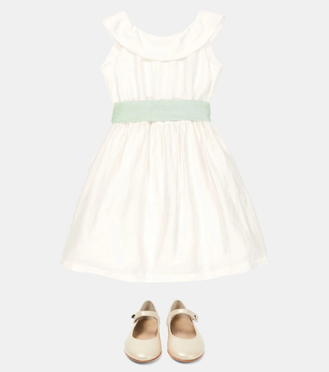 Il Gufo - Cotton-blend lace dress