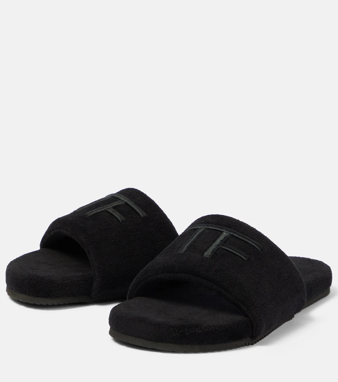 Tom Ford - Harrison embroidered slides