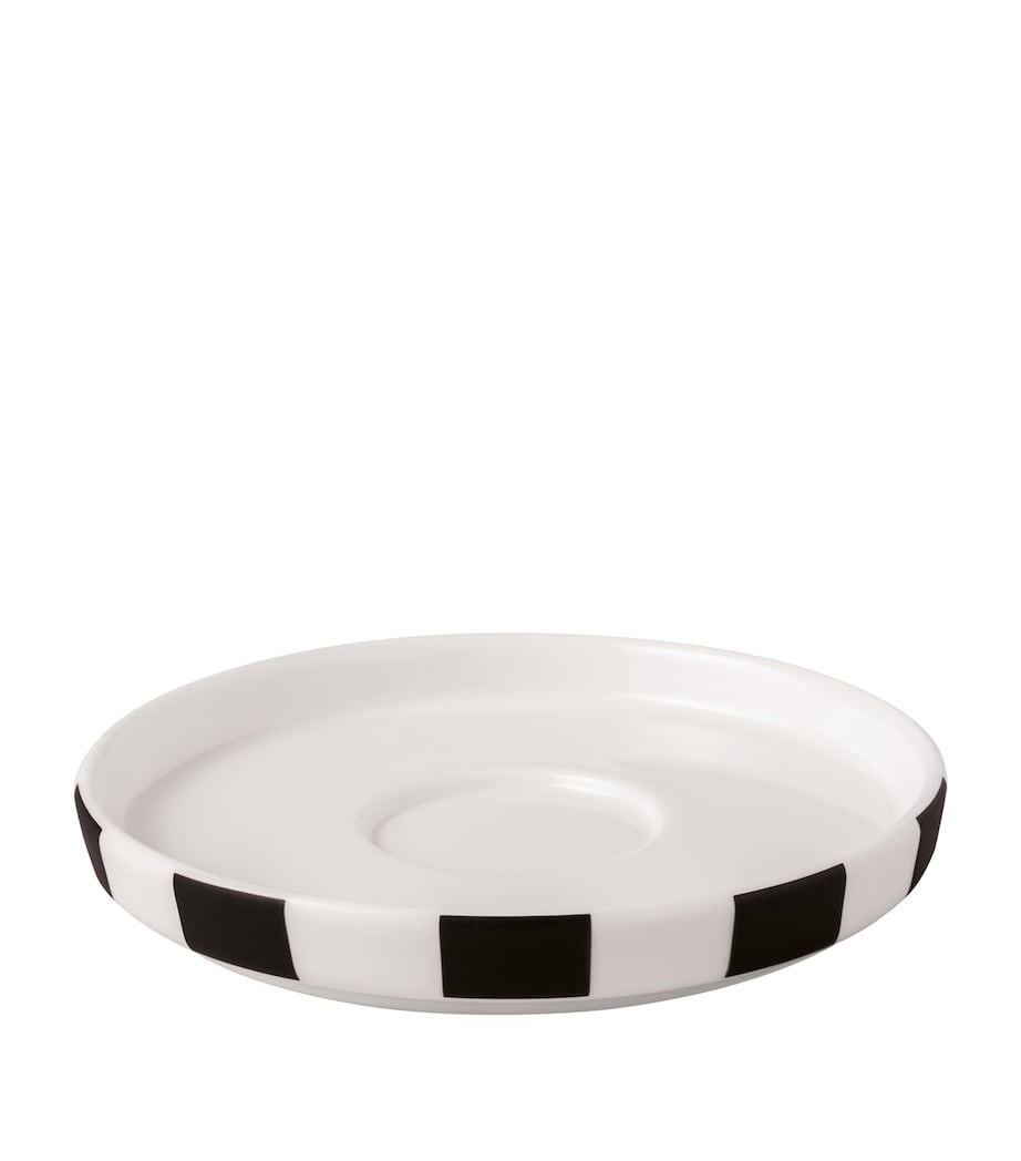 Villeroy & Boch Porcelain Memphis Espresso Cup and Saucer