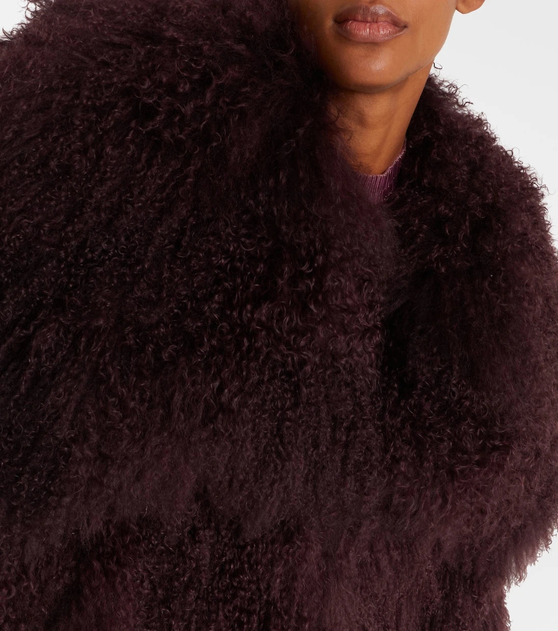 The Attico - Shearling jacket
