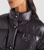 Prada Black Crop Re-Nylon Puffer Jacket