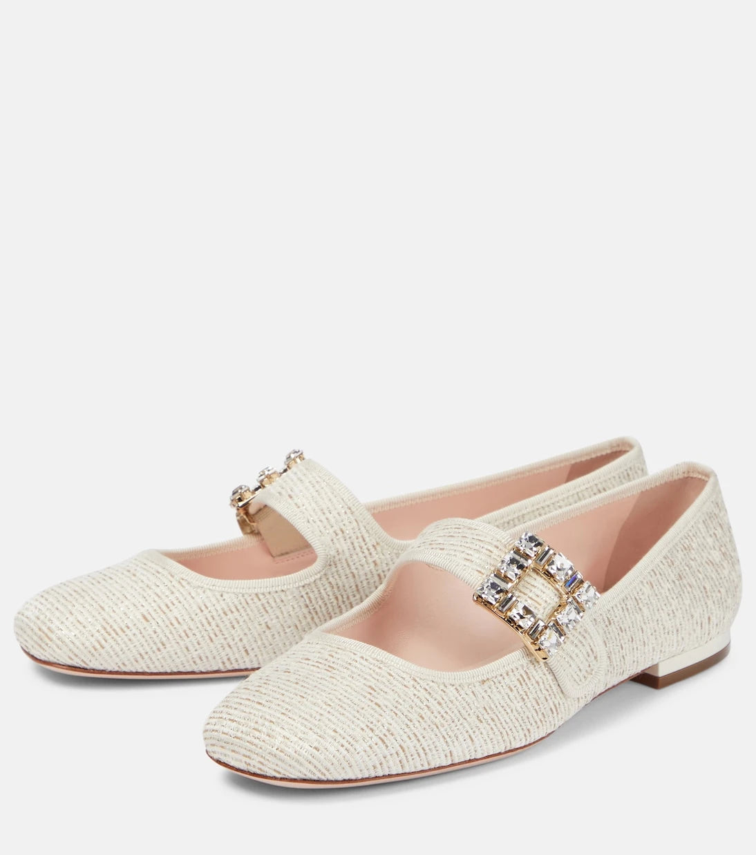 Roger Vivier - Très Vivier embellished ballet flats