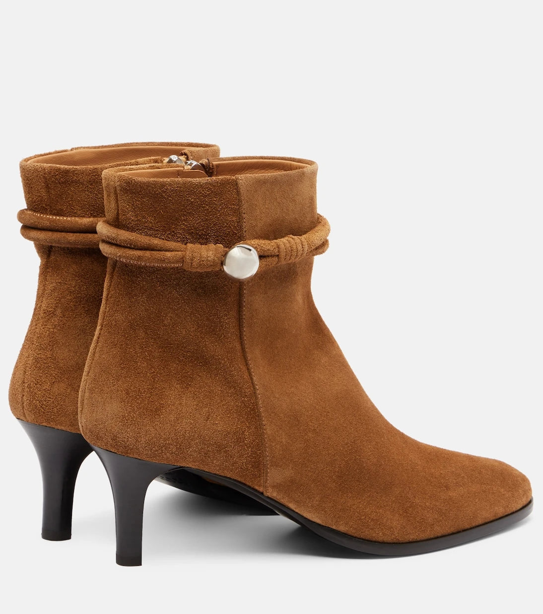 Isabel Marant - Miniky Button suede ankle boots