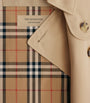 Burberry Beige Gabardine Short Chelsea Heritage Trench Coat