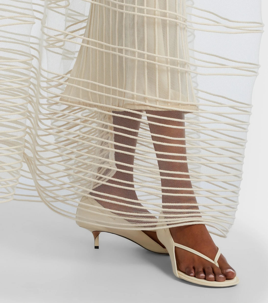 Jacquemus - Leather thong sandals