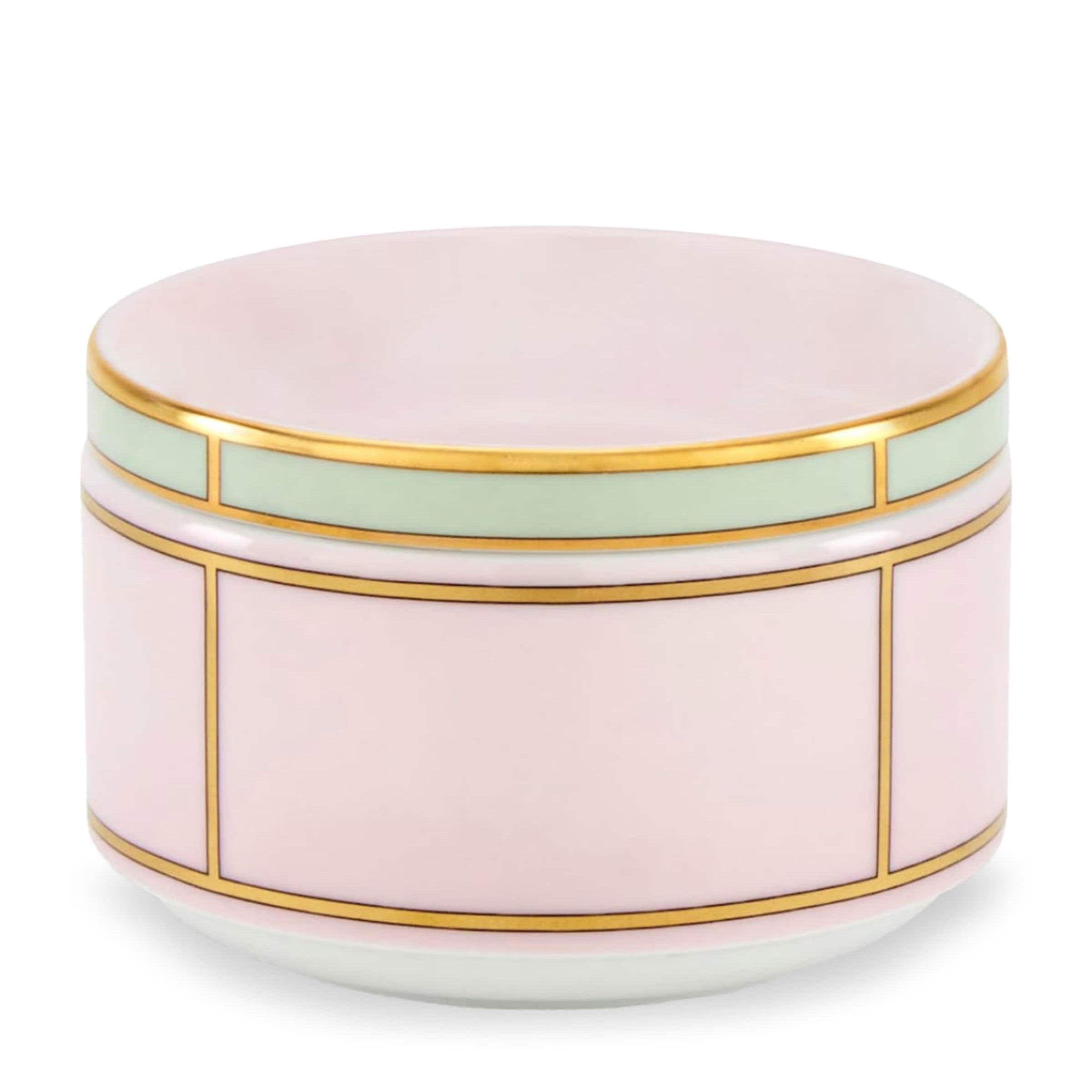 GINORI 1735 Porcelain Colonna Diva Rosa Lidded Sugar Pot (10cm)