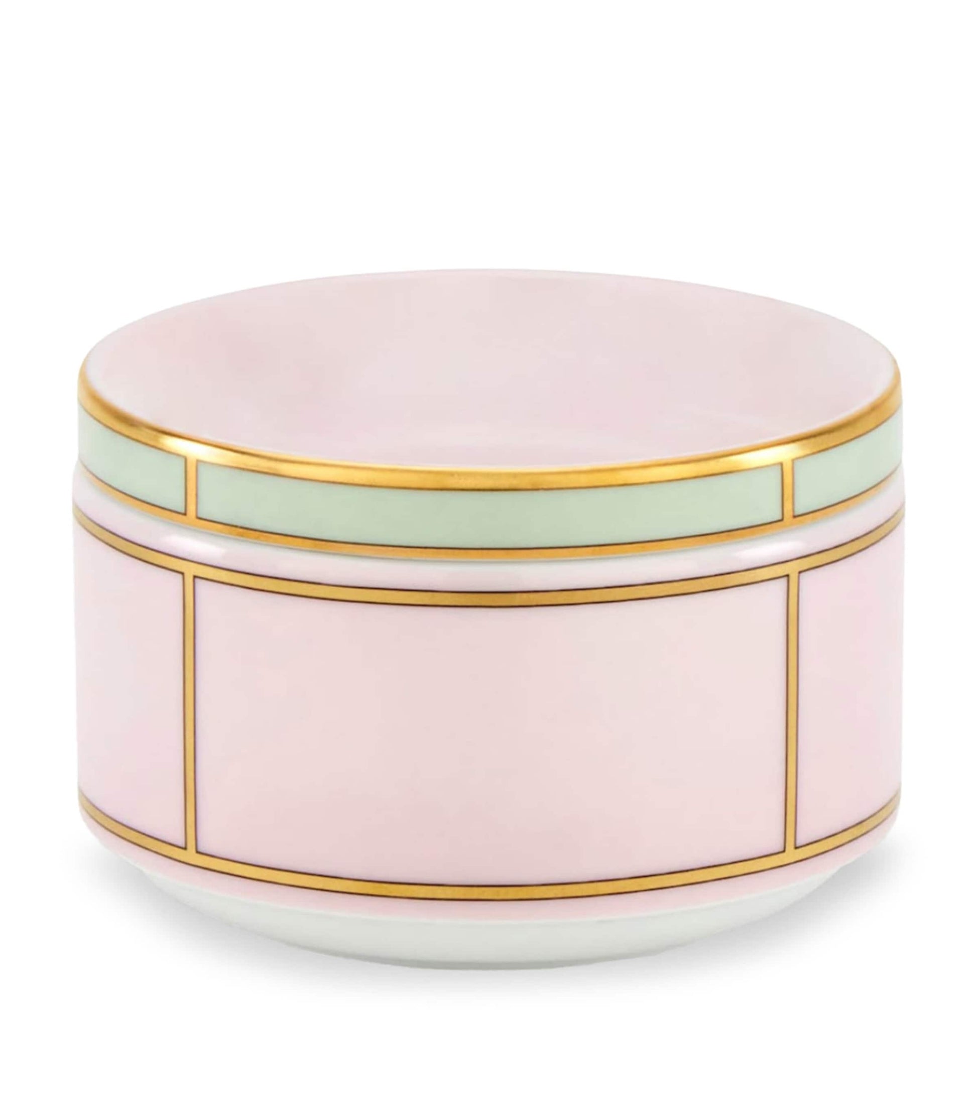 GINORI 1735 Porcelain Colonna Diva Rosa Lidded Sugar Pot (10cm)