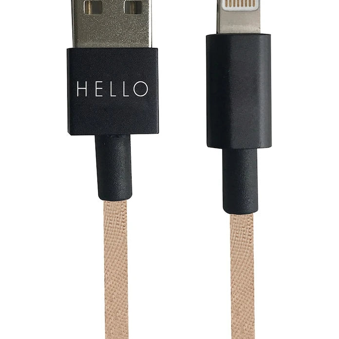 Design Letters Кабел за зареждане USB-C Lightning 1 m