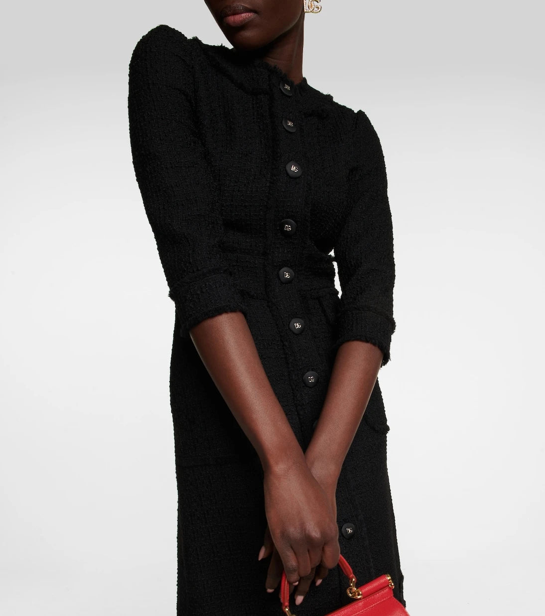 Dolce&Gabbana - Wool-blend minidress