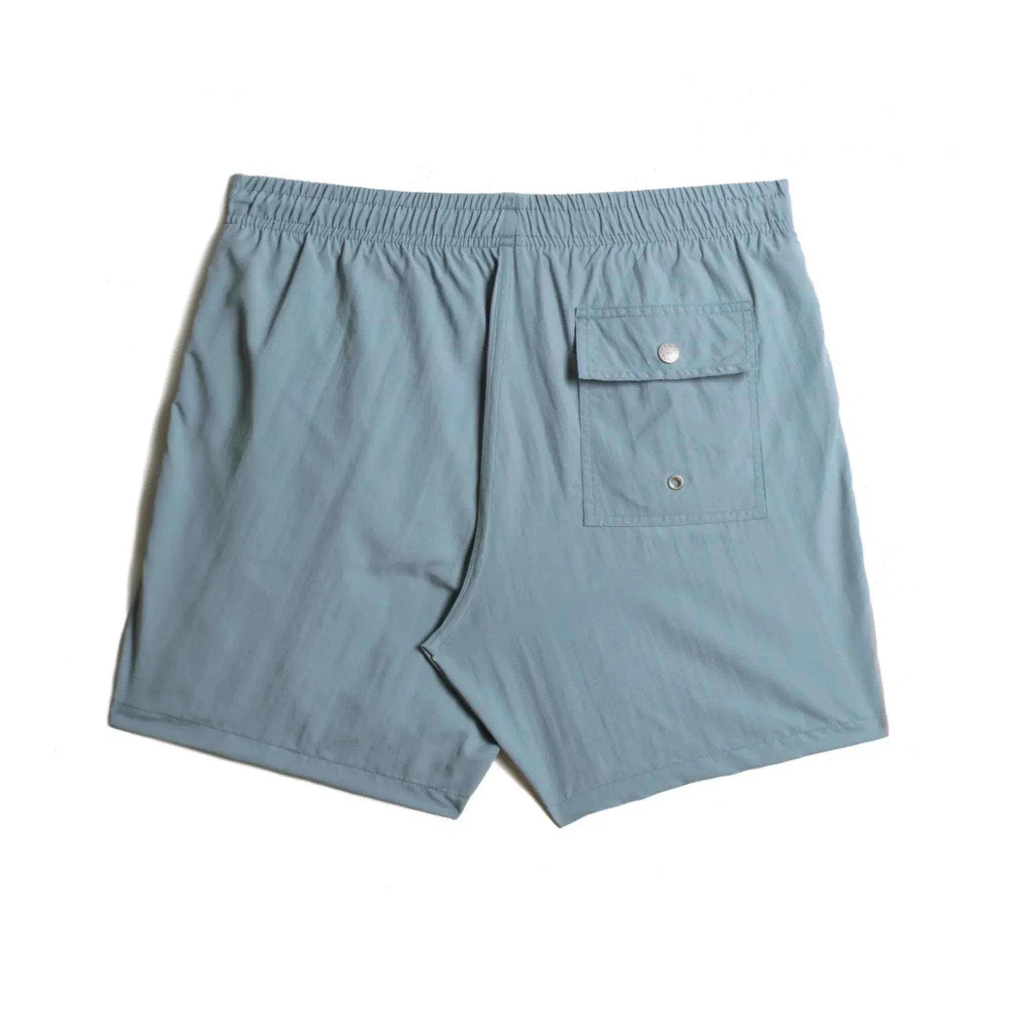 Bather - Plain Recycled Swim Shorts | Bleu stone