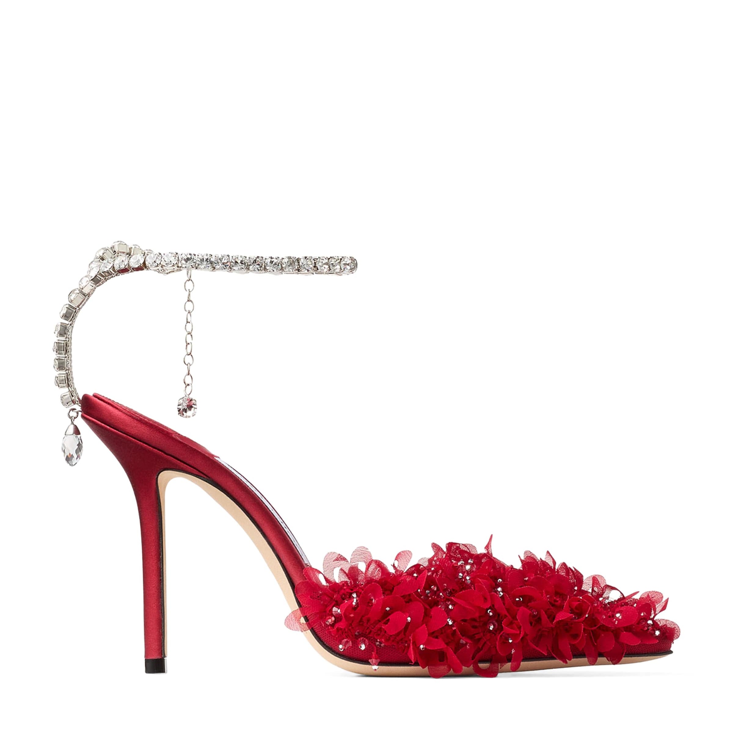 Saeda 100 Floral Embellished Pumps
