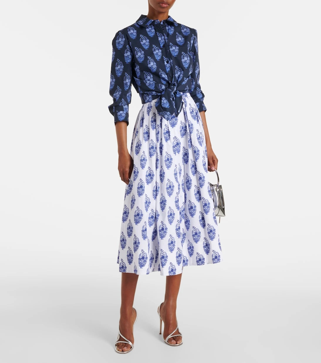 Carolina Herrera - Icon floral cotton-blend shirt