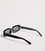 Black Rectangular Dynamite Sunglasses