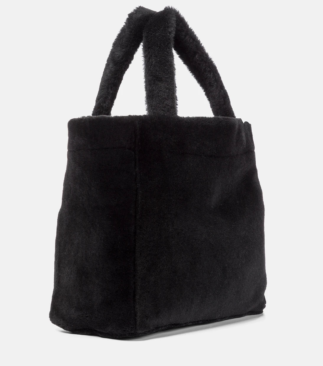 Prada - Medium shearling tote