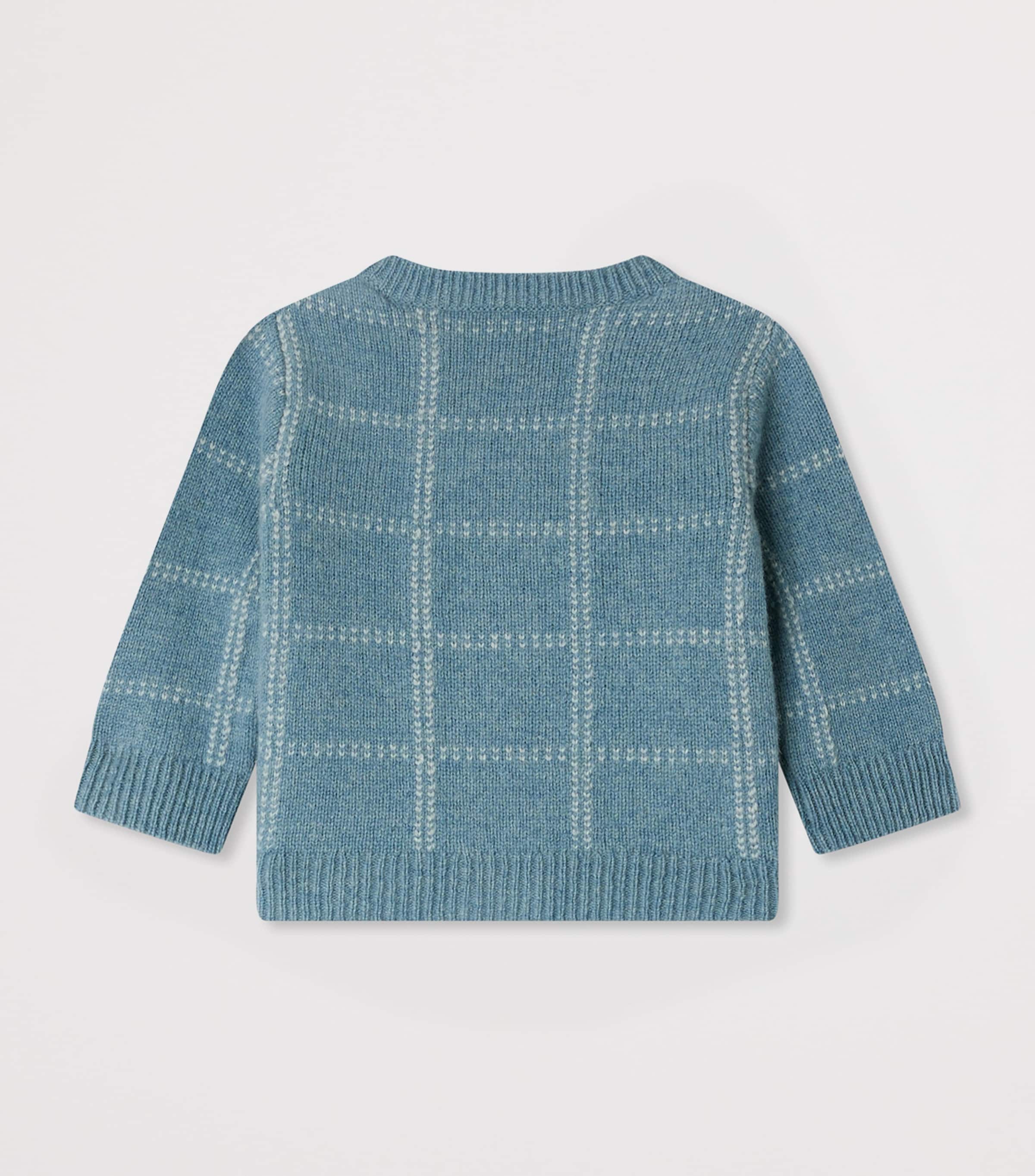 Wool Plaid Jodina Cardigan (6-18 Months)