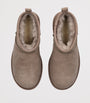Brown Suede Classic Ultra Mini Boots