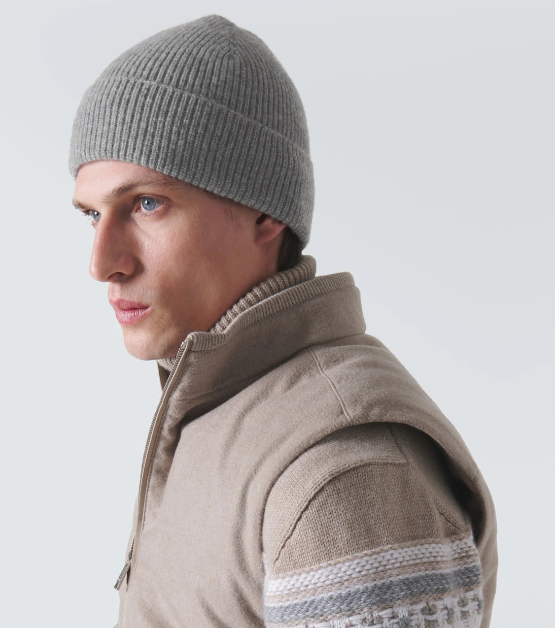 Zegna - Ribbed-knit cashmere beanie