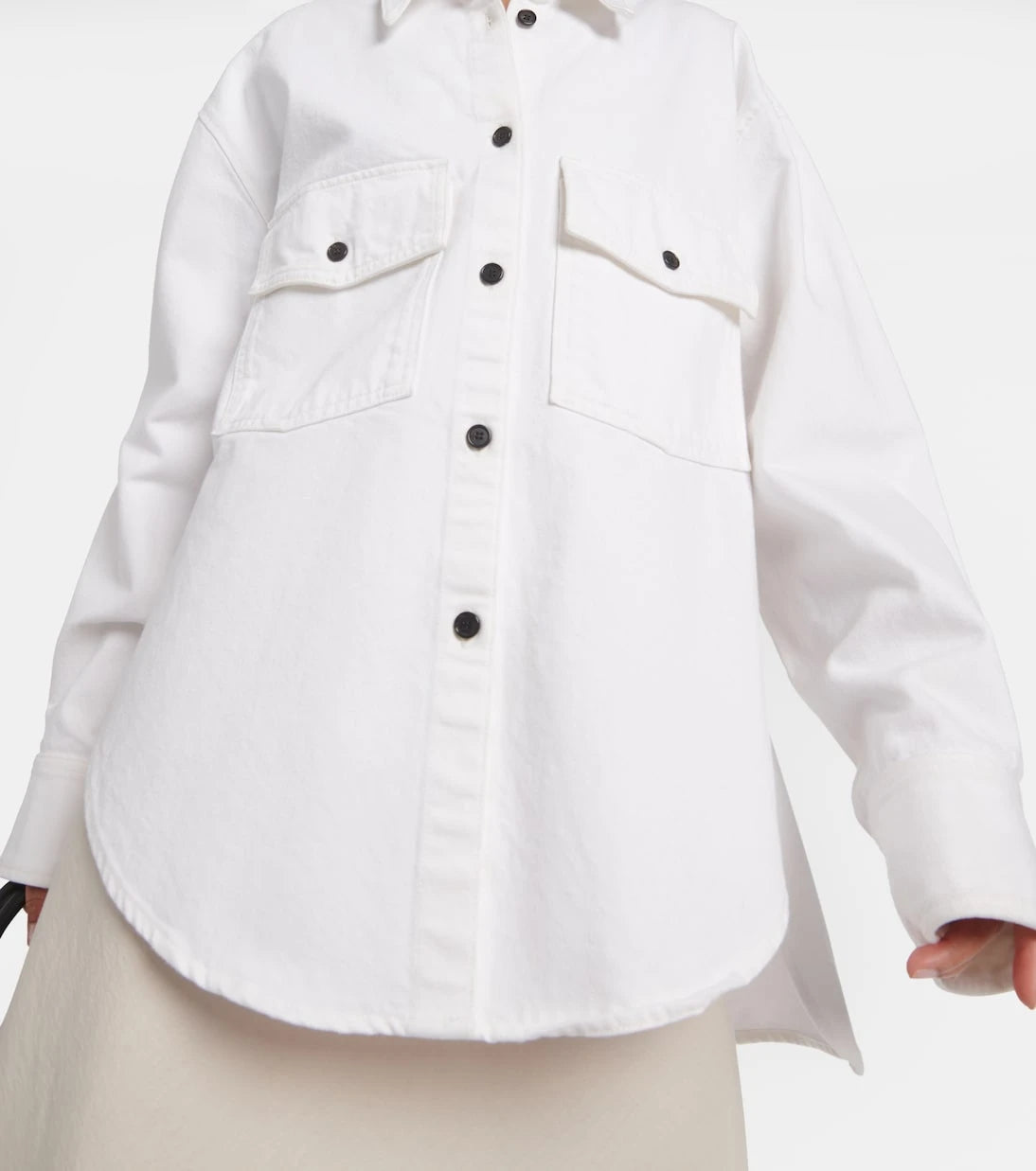 Khaite - Mahmet denim shirt