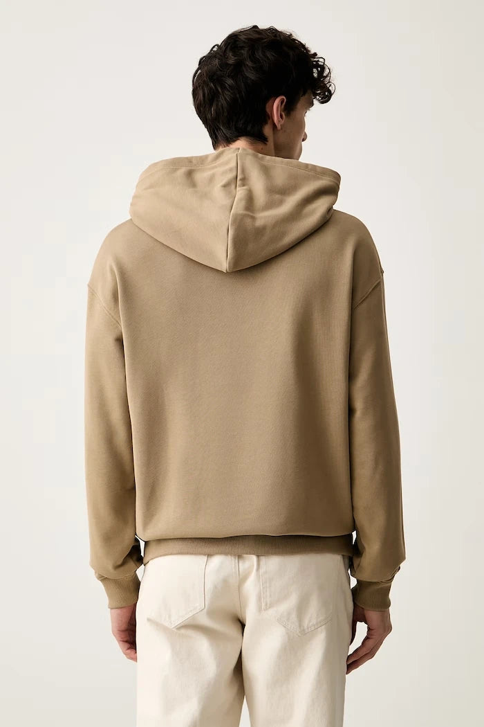HUGO pamuk erkek kapüşonlu sweatshirt Diflowhood