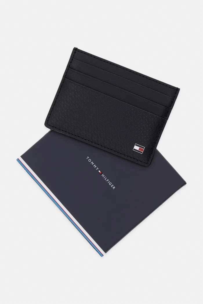 Tommy Hilfiger калъф за карти мъжки от кожа