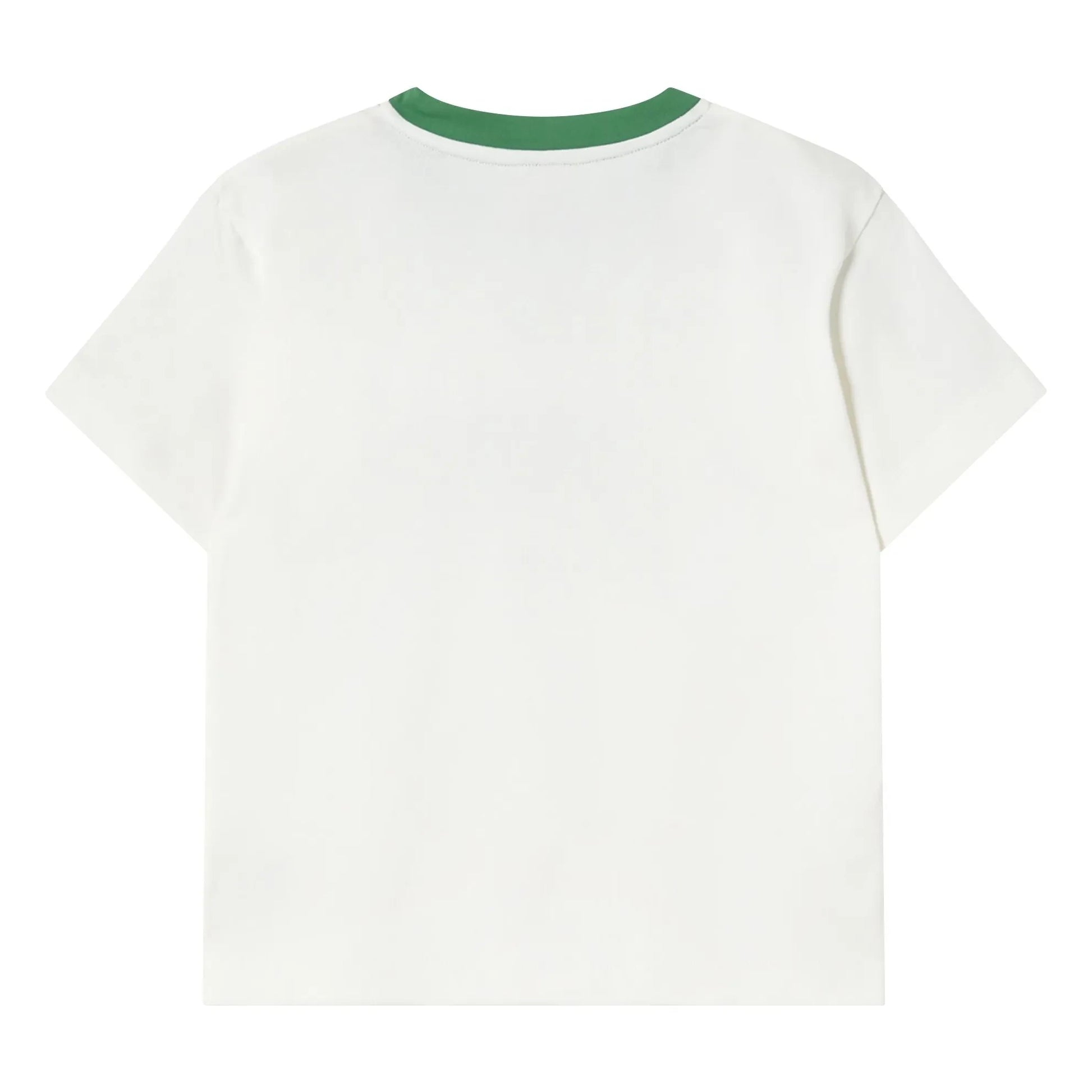 Tinycottons - Giverny Organic Cotton Contrast T-Shirt | White