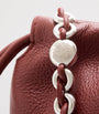 Medium Leather Flamenco Shoulder Bag