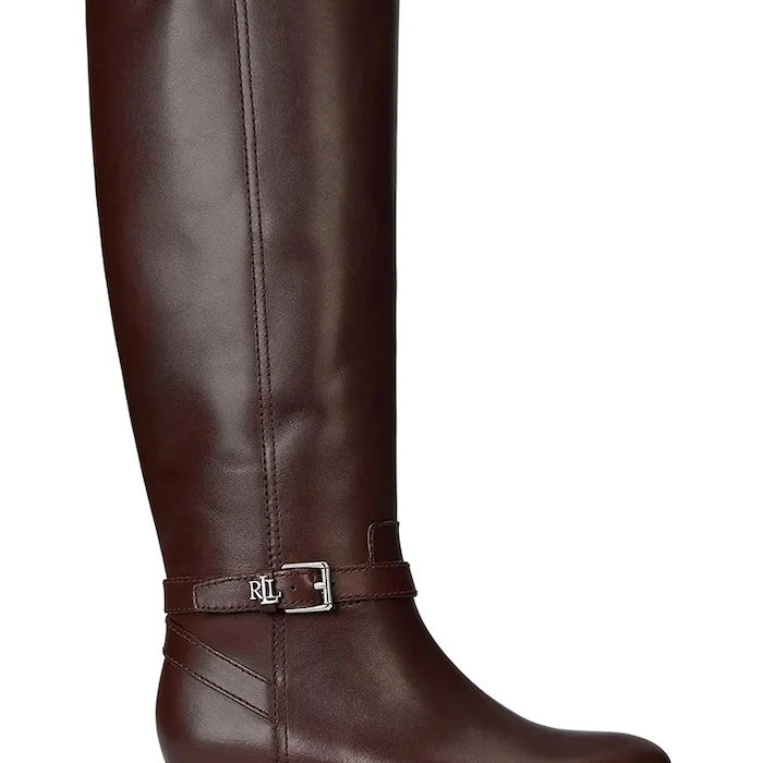 Кожени ботуши Lauren Ralph Lauren Brooke Tll 2