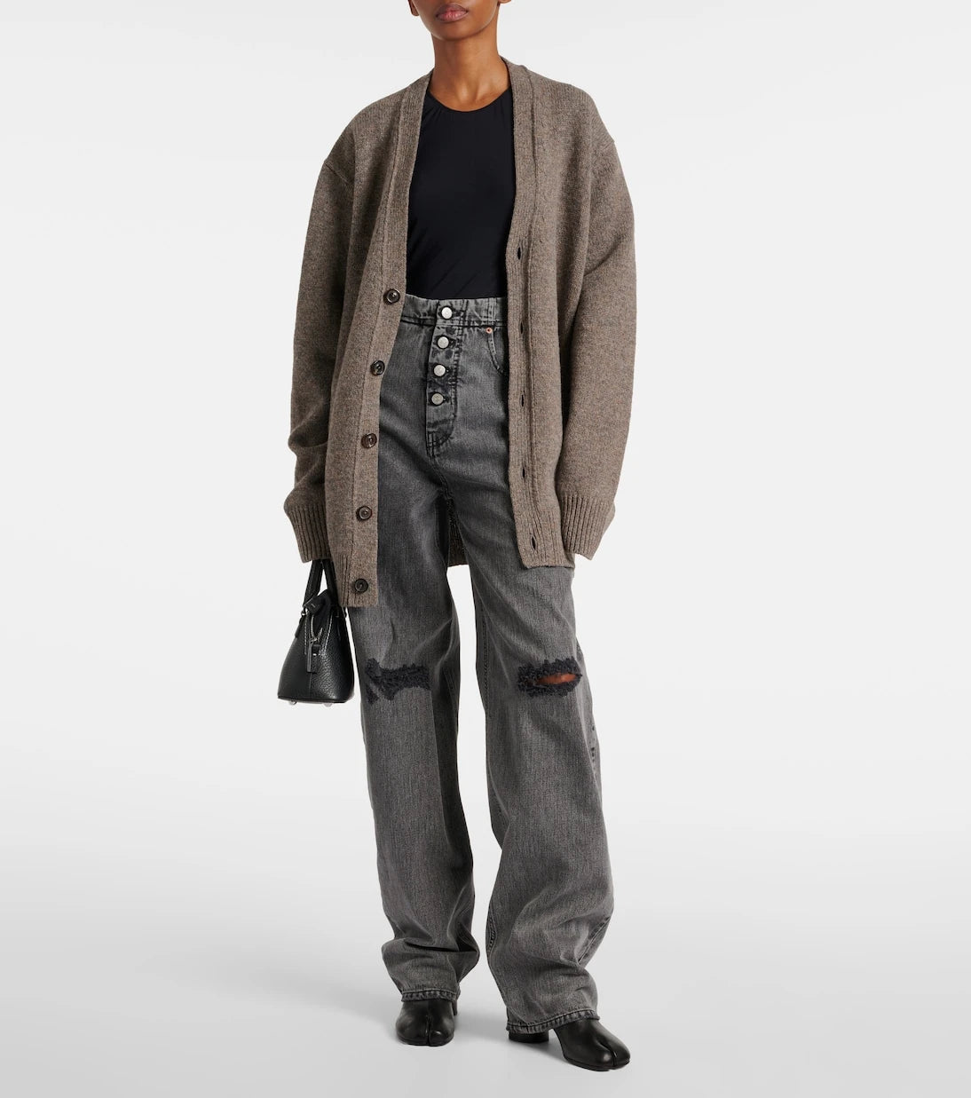 Maison Margiela - بودي سوت جيرسيه مطاطي بلا أكمام