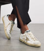 Golden Goose White Leather Superstar Sneakers