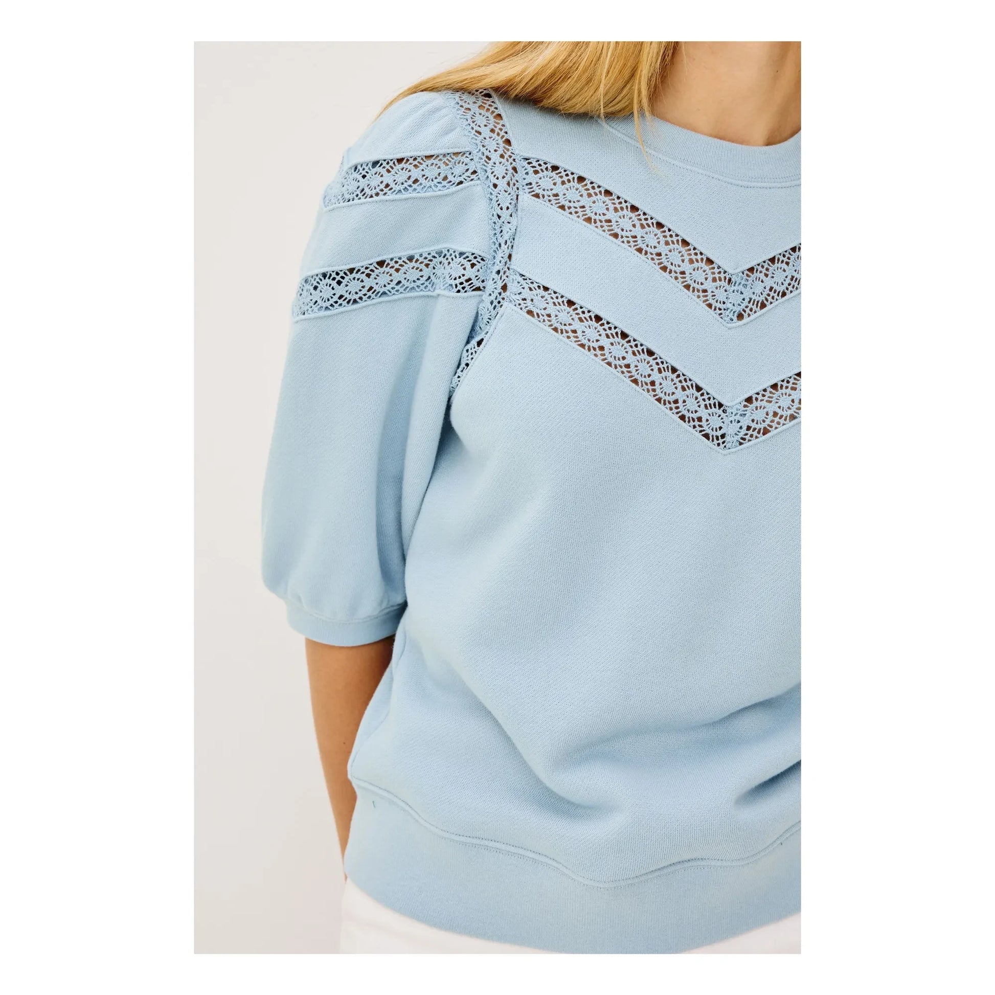 Rails - Adria embroidery sweater | Blue