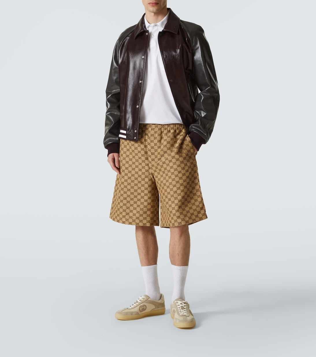 Gucci - شورت قماش GG