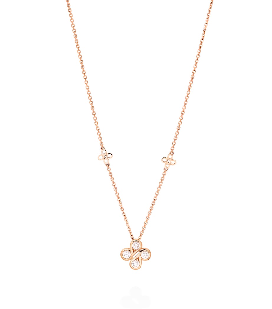 Rose Gold and Diamond Be Boodles Pendant