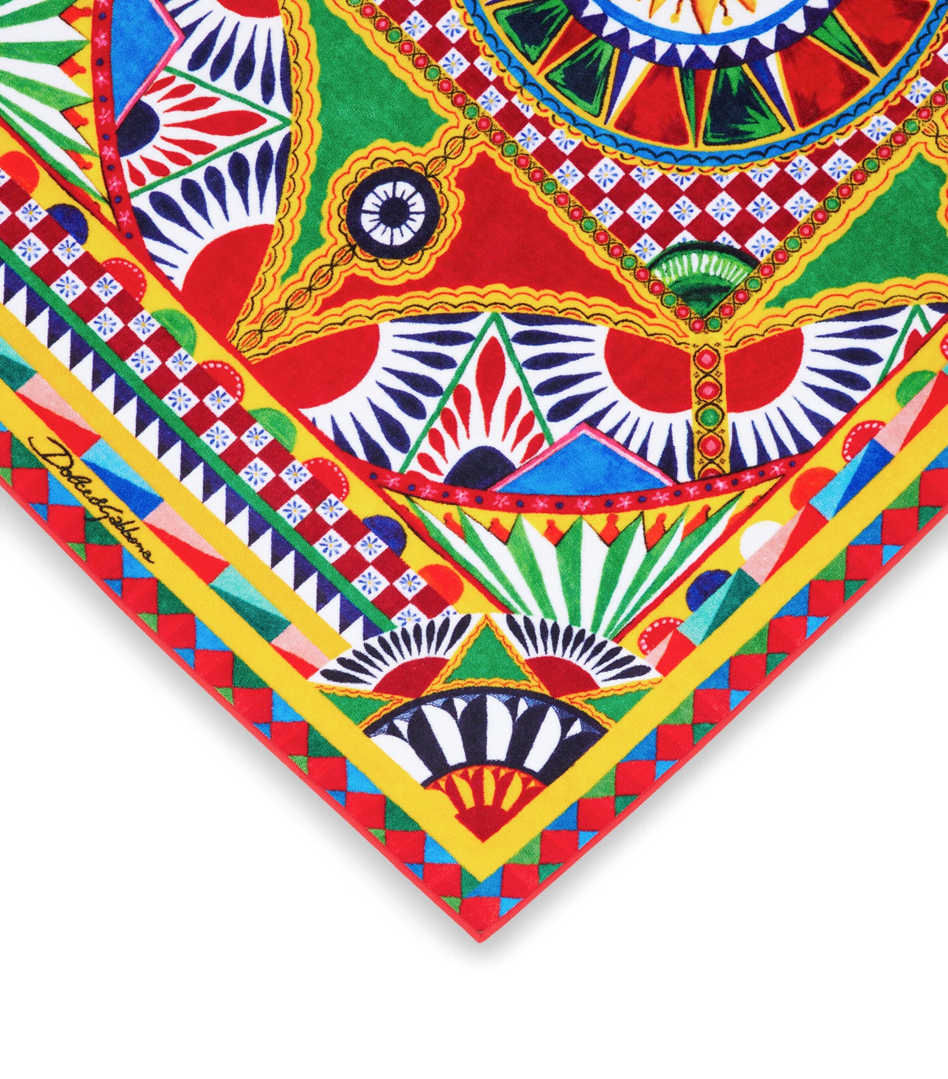 Dolce & Gabbana Casa Carretto Siciliano Bath Towel (100cm x 150cm)