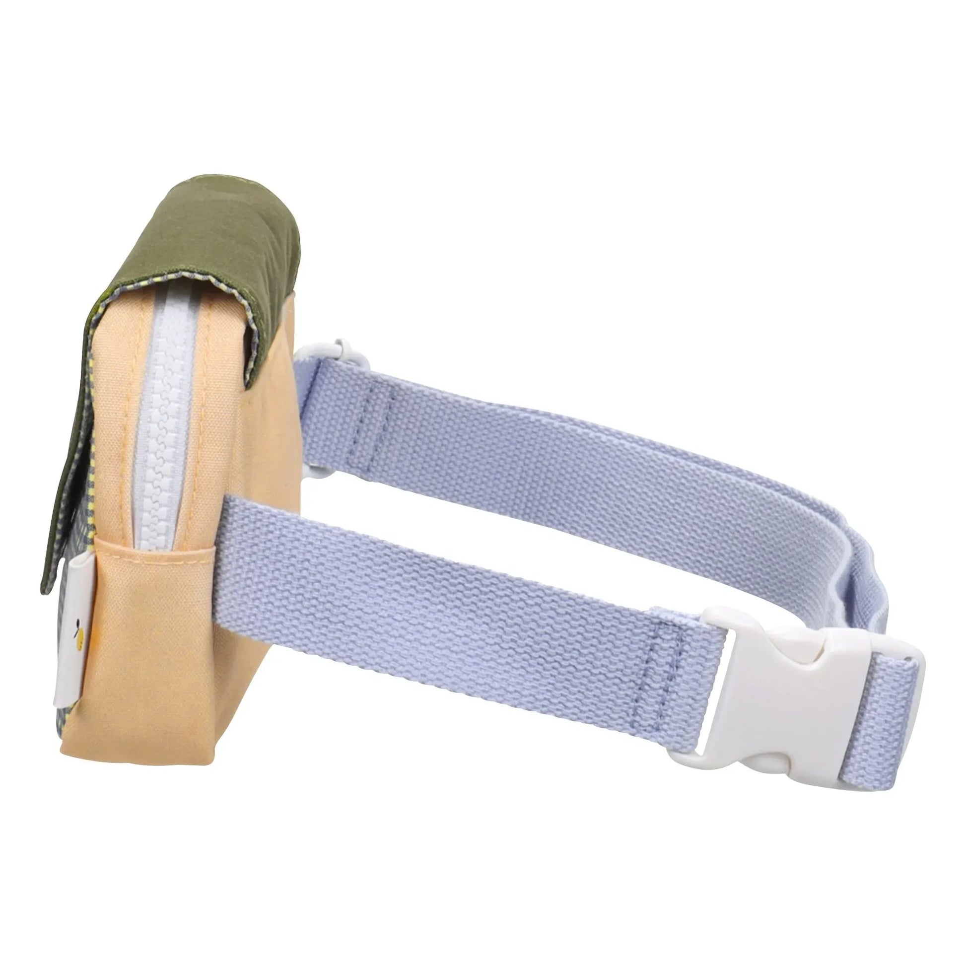 Sticky Lemon - Small Envelope Carreaux Banana Bag | Brown