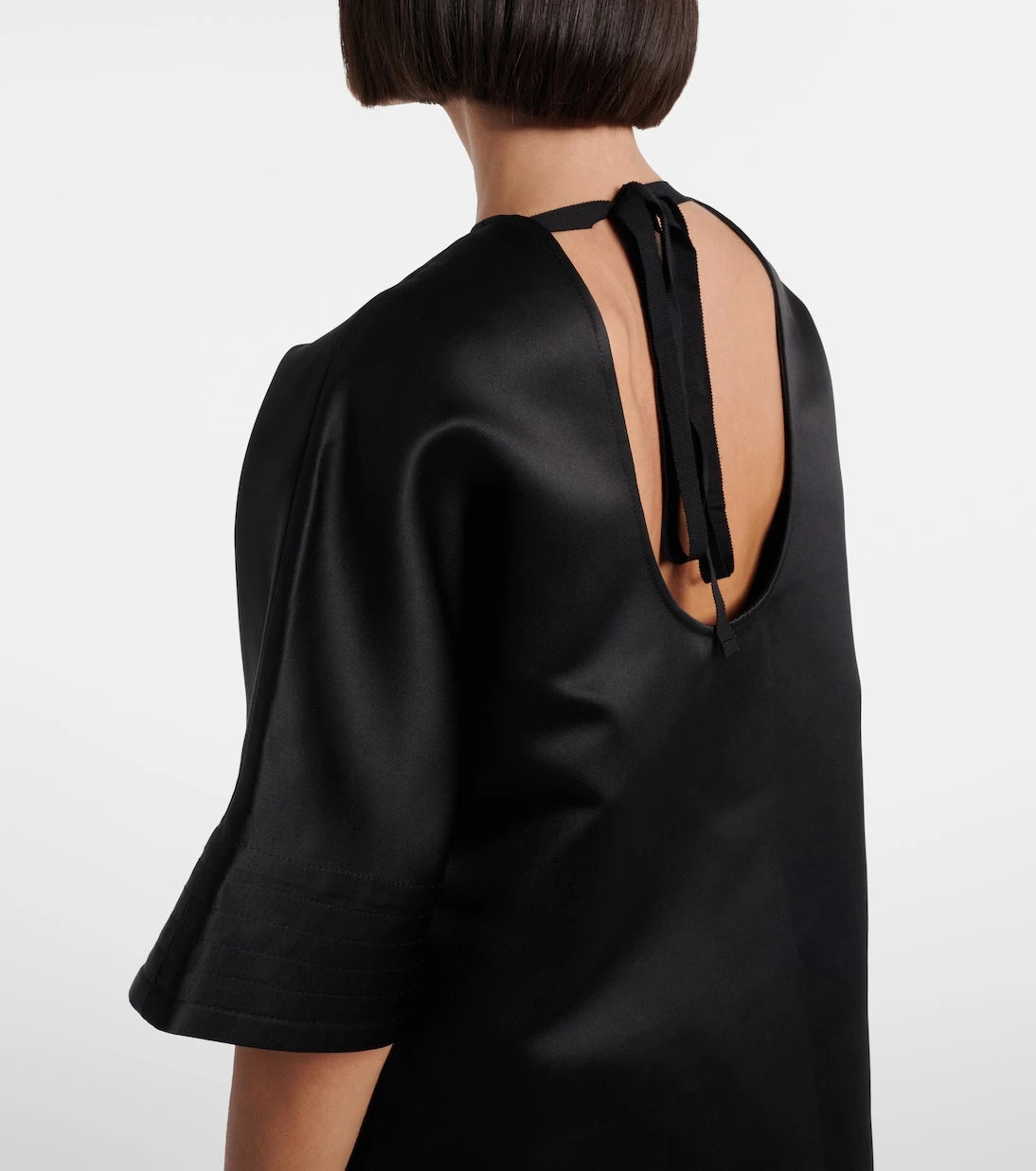 Ganni - Open-back minidress