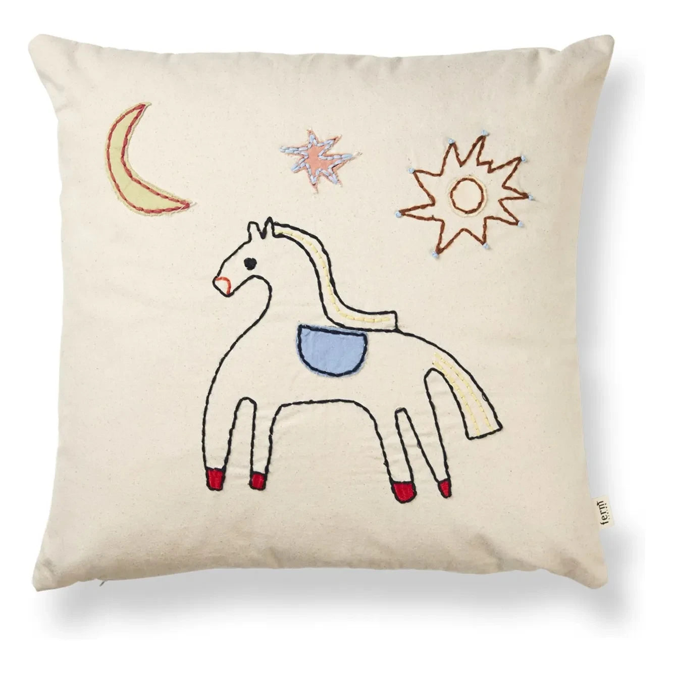 Ferm Living Kids - Naive Horse cushion