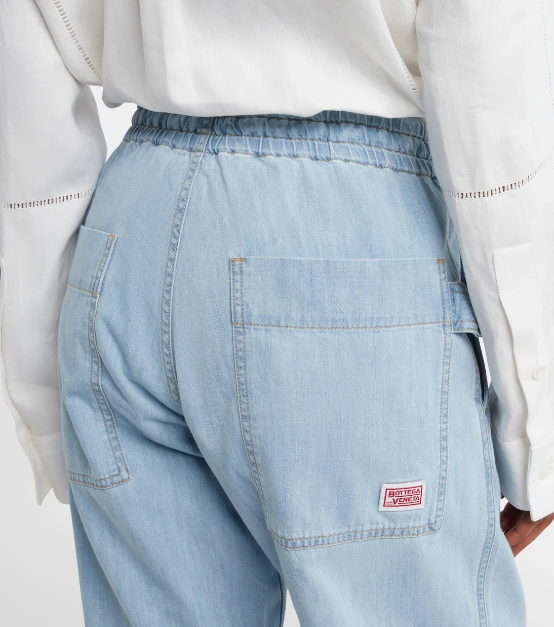 Bottega Veneta - High-rise wide-leg jeans