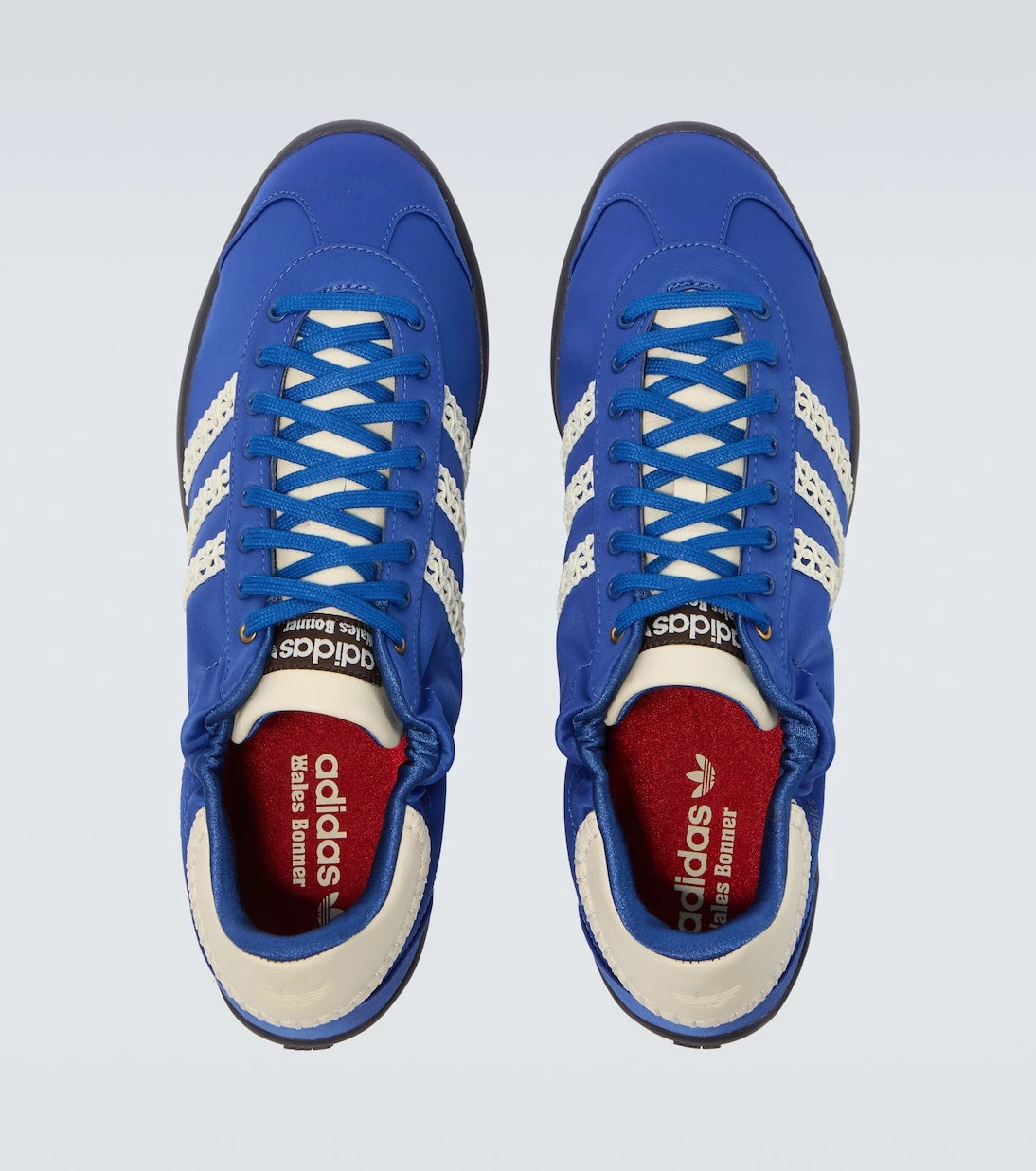 Adidas - x Wales Bonner Karintha satin sneakers