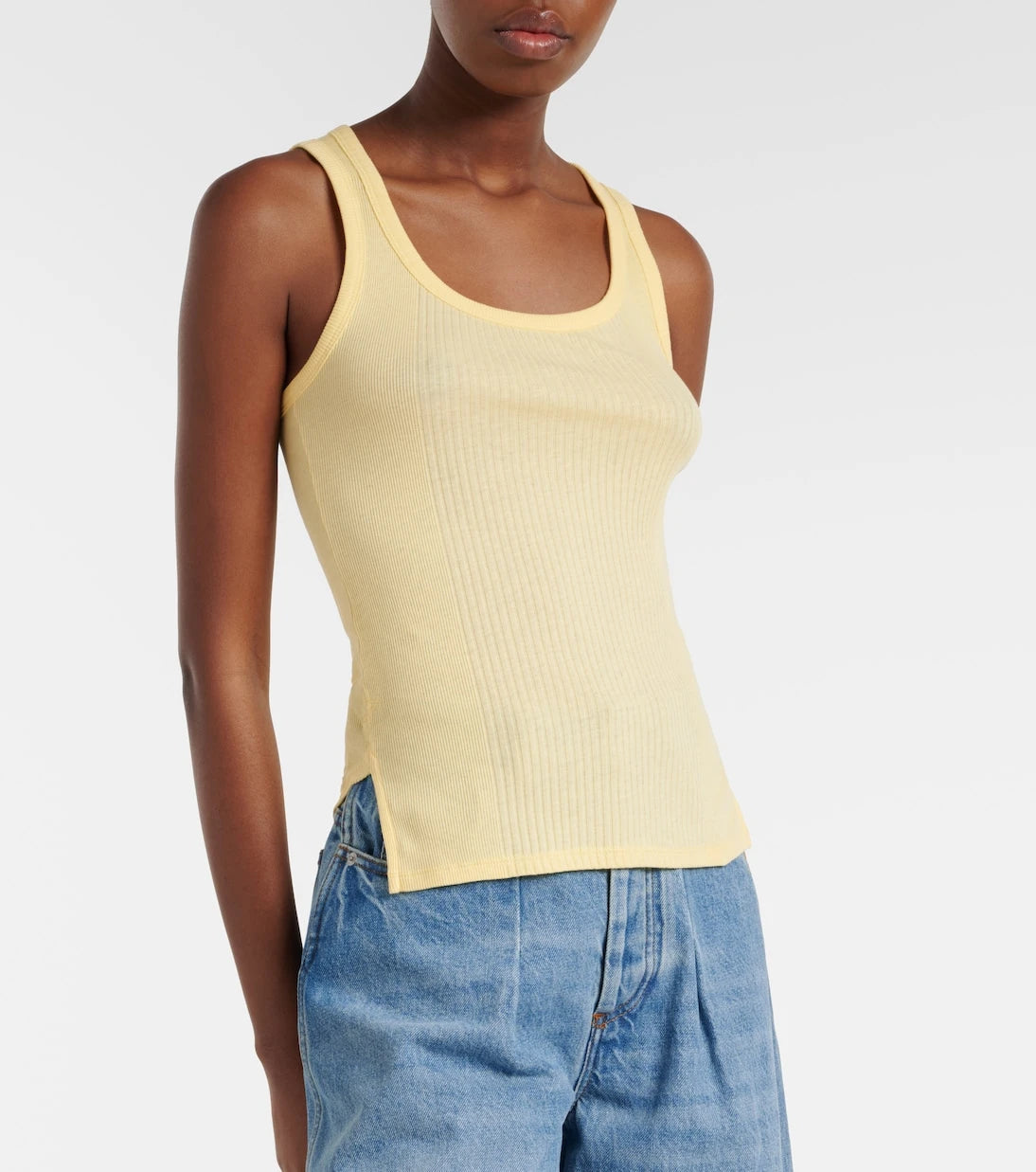 Jacquemus - Rond Carré cotton tank top