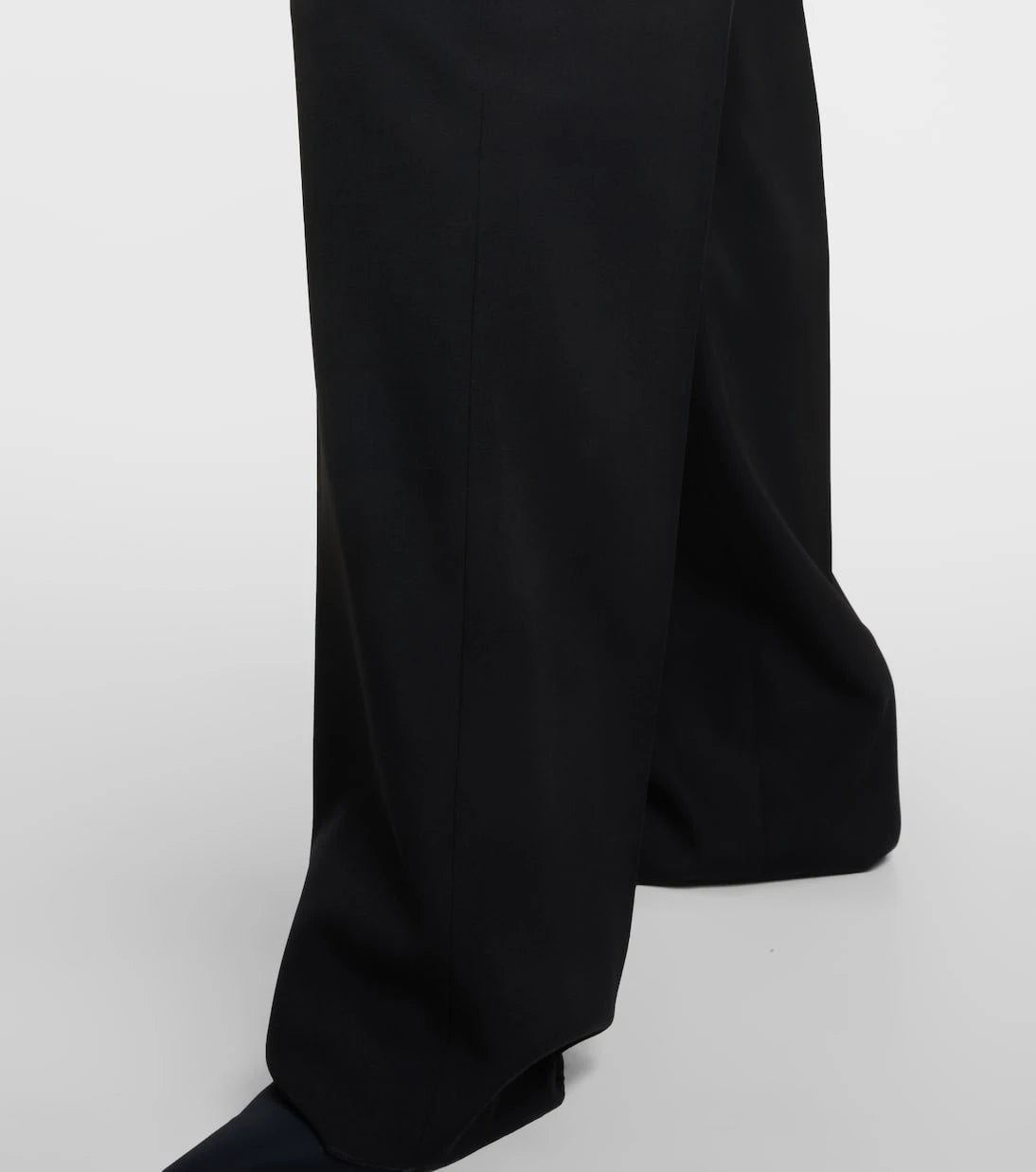 Balenciaga - Mid-rise wool wide-leg pants
