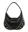 Small Studded Leather Bar Shoulder Bag
